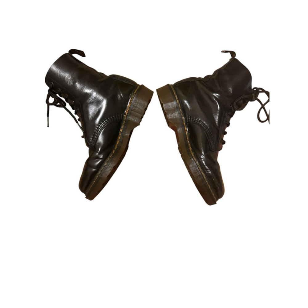 Dr. Martens Black VTG D.M.Raiders Shelly’s UK 5 MIE - Picture 2 of 8